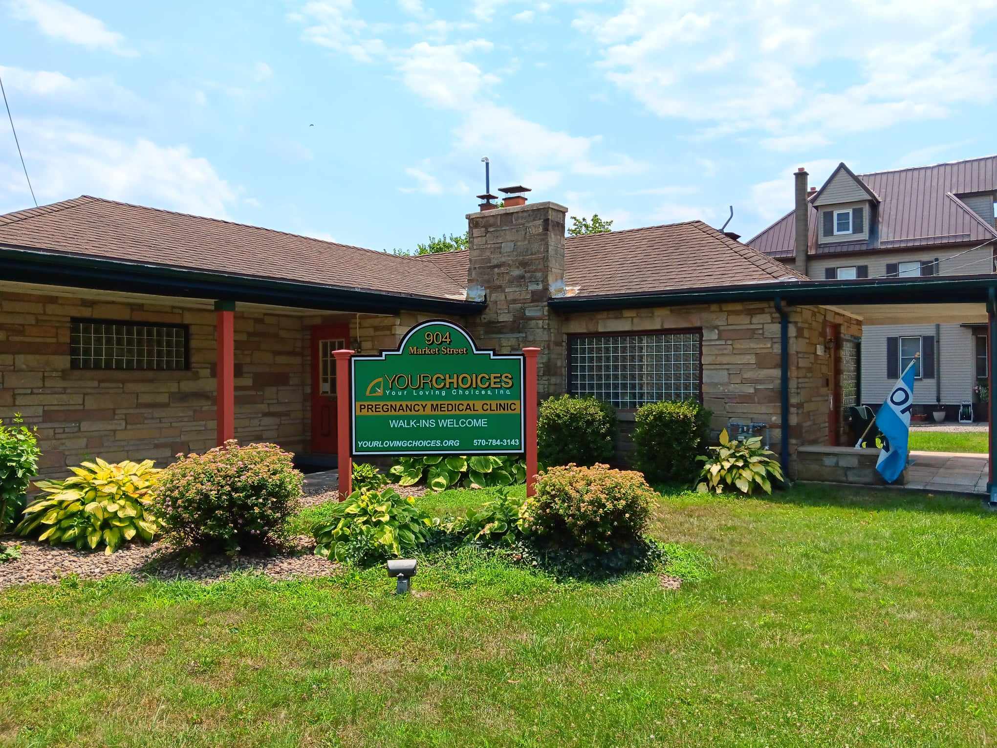Front Entrance to YLC